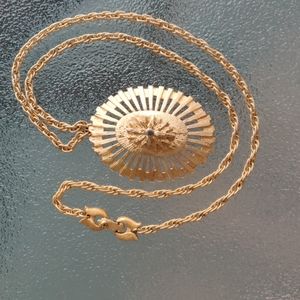 VTG Monet starburst pendant #276